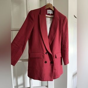 Emerson Fry “Rose” linen blazer size 4
